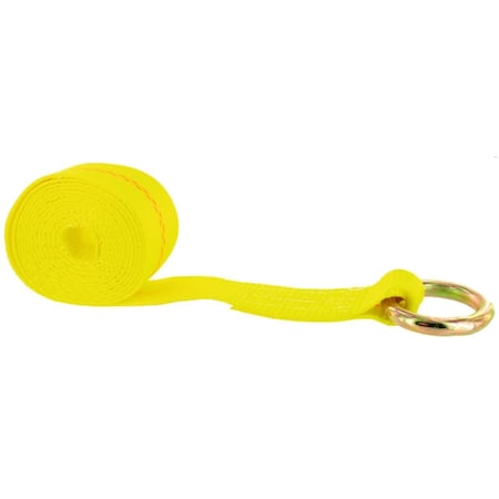 Us Cargo Control Lasso Strap 2" x 10' with O Ring 210RR